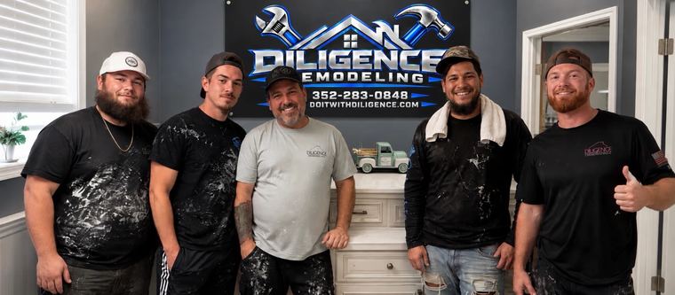 The Diligence Remodeling crew